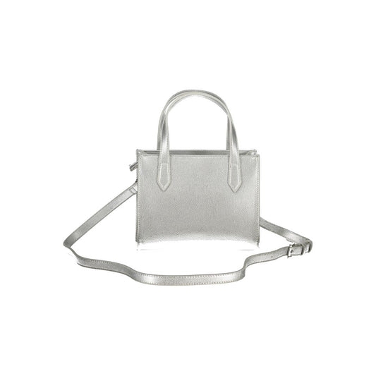 Mario Valentino Gray Polyethylene Handbag