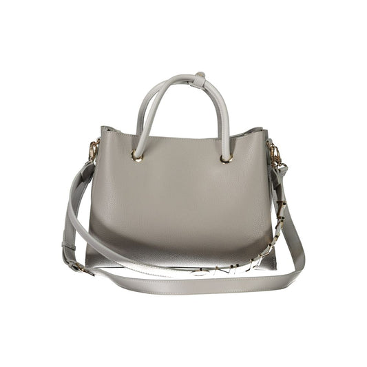 Mario Valentino Gray Polyethylene Handbag