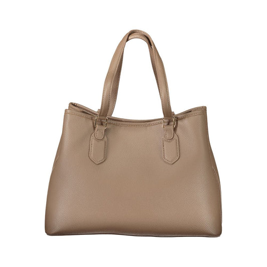 Mario Valentino Brown Polyethylene Handbag