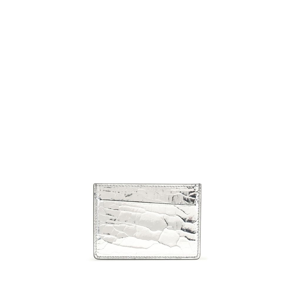 Margiela Silver Leather Wallet