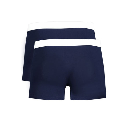 Trussardi Blu Cotton Men's Boxer Underwear