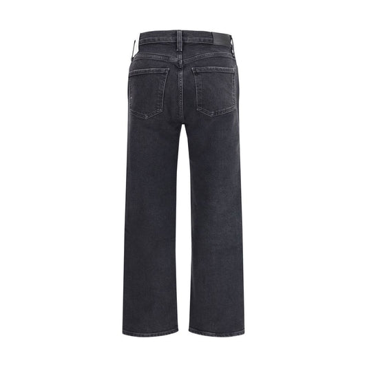 Citizens of Humanity Blue Cotton Straight-Leg Jeans