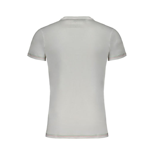 Aeronautica Militare White Cotton Men's T-Shirt