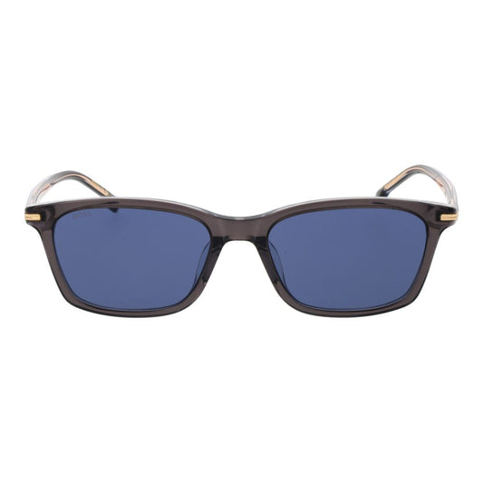 Hugo Boss Grau-blaue Sonnenbrille aus Acetat