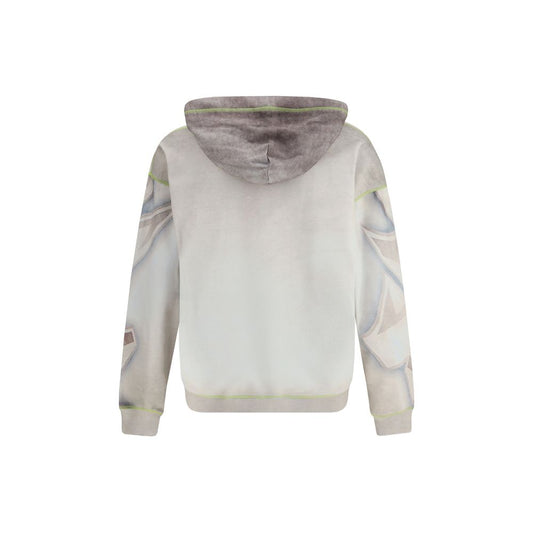 Diesel Graues Baumwoll-Sweatshirt