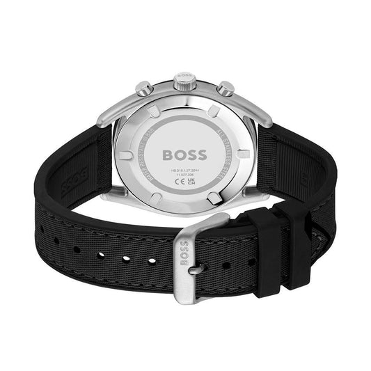 Hugo Boss Schwarze Synthetik-Armbanduhr