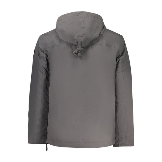 Napapijri Grigio Poliammide Men's Jacket