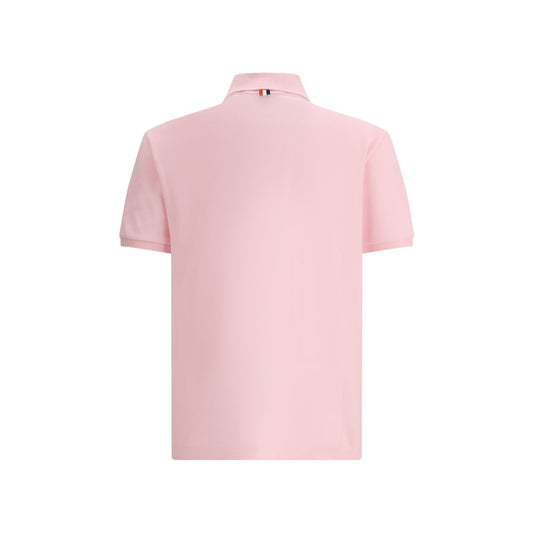 Thom Browne Multicolor Cotton Polo Shirt