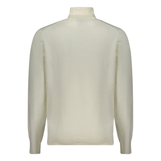 Norway 1963 White Polyester Men Sweater