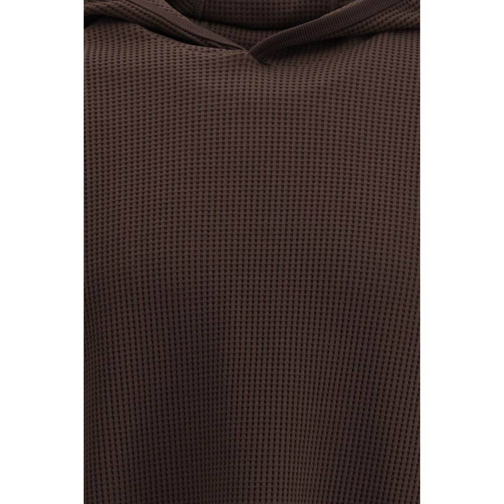 LAMINAR Brown Cotton Sweatshirt