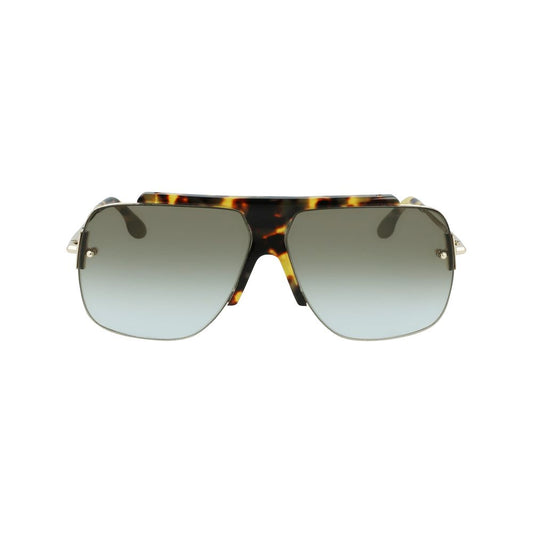 Victoria Beckham Brown Acetate Sunglasses