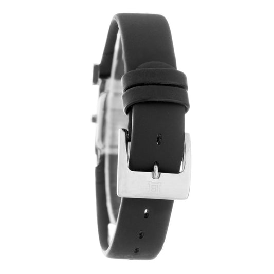 Laura Biagiotti Black Rubber Bracelet Watch