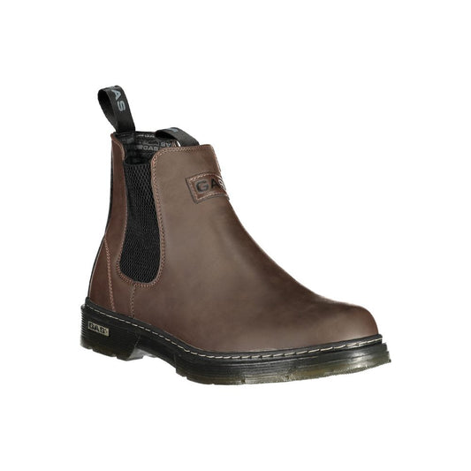 Gas Marrone Poliuretano Mens Ankle Boot