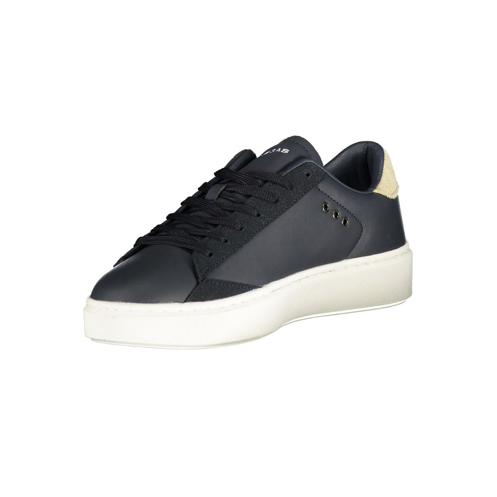 Gas Blu Polyurethane Men Sneaker
