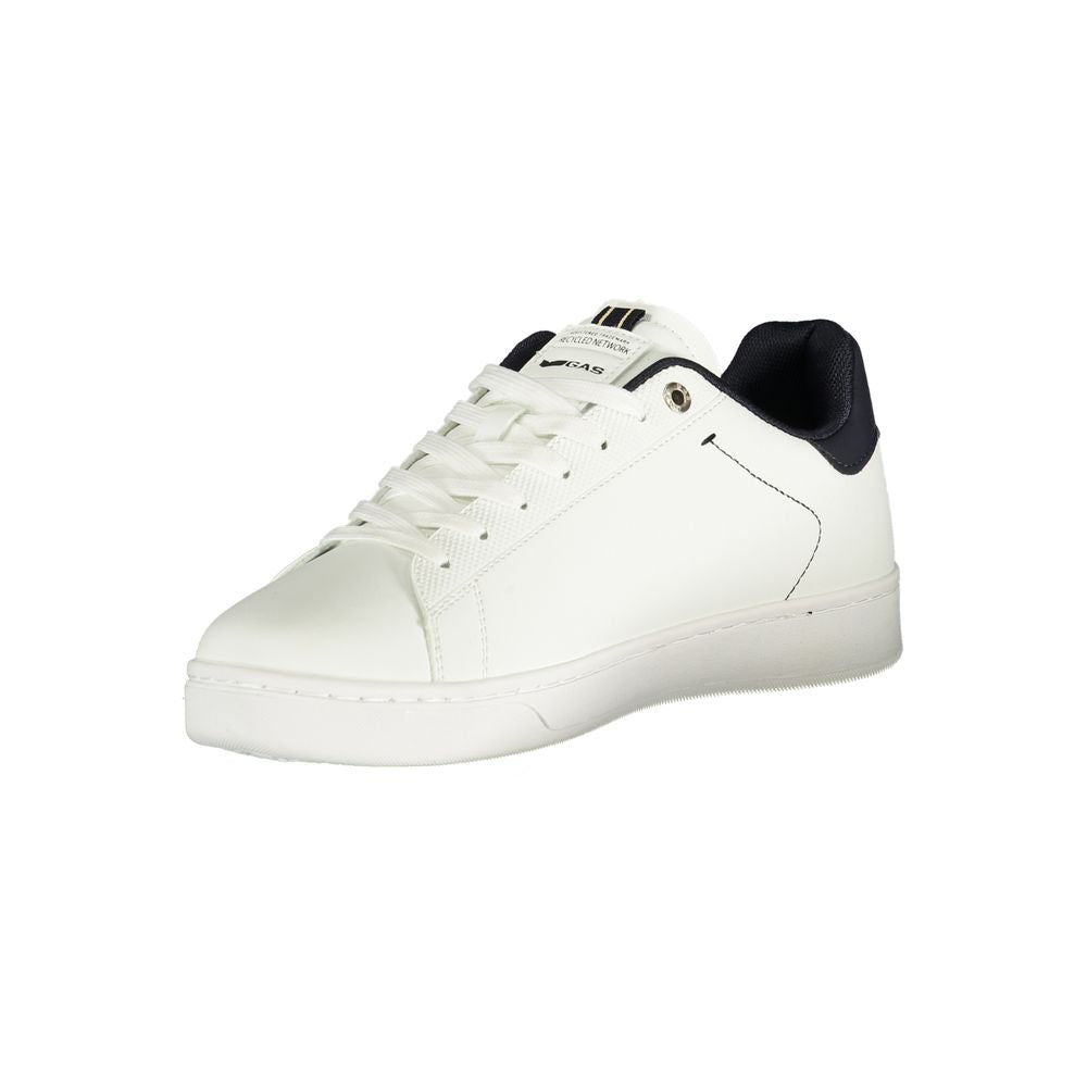 Gas Bianco Polyurethane Men Sneaker