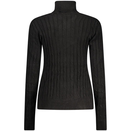Norway 1963 Black Viscose Women Sweater