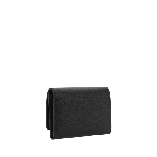 Margiela Black Calf Leather Bos Taurus Wallet
