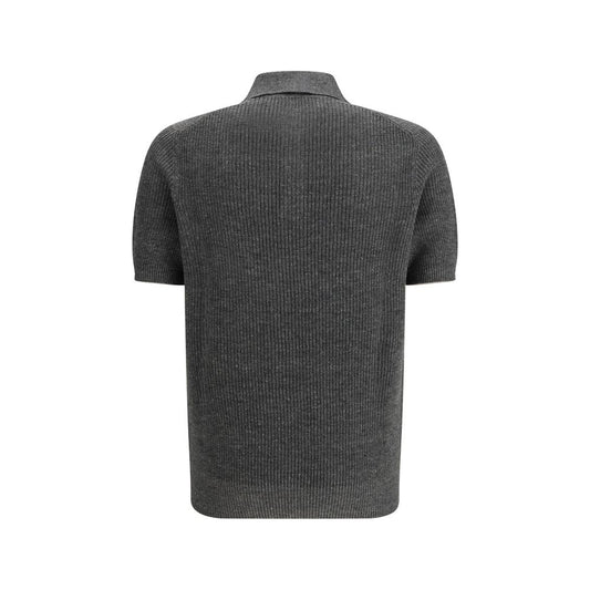 Brunello Cucinelli Gray Cotton Sweater