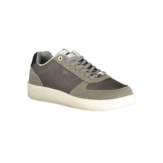 Gas Grigio Poliestere Men Sneaker