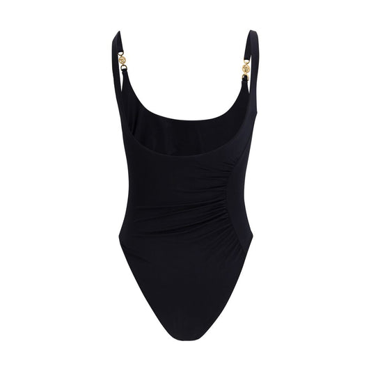 Versace Black Polyamide One-Piece Swimsuit