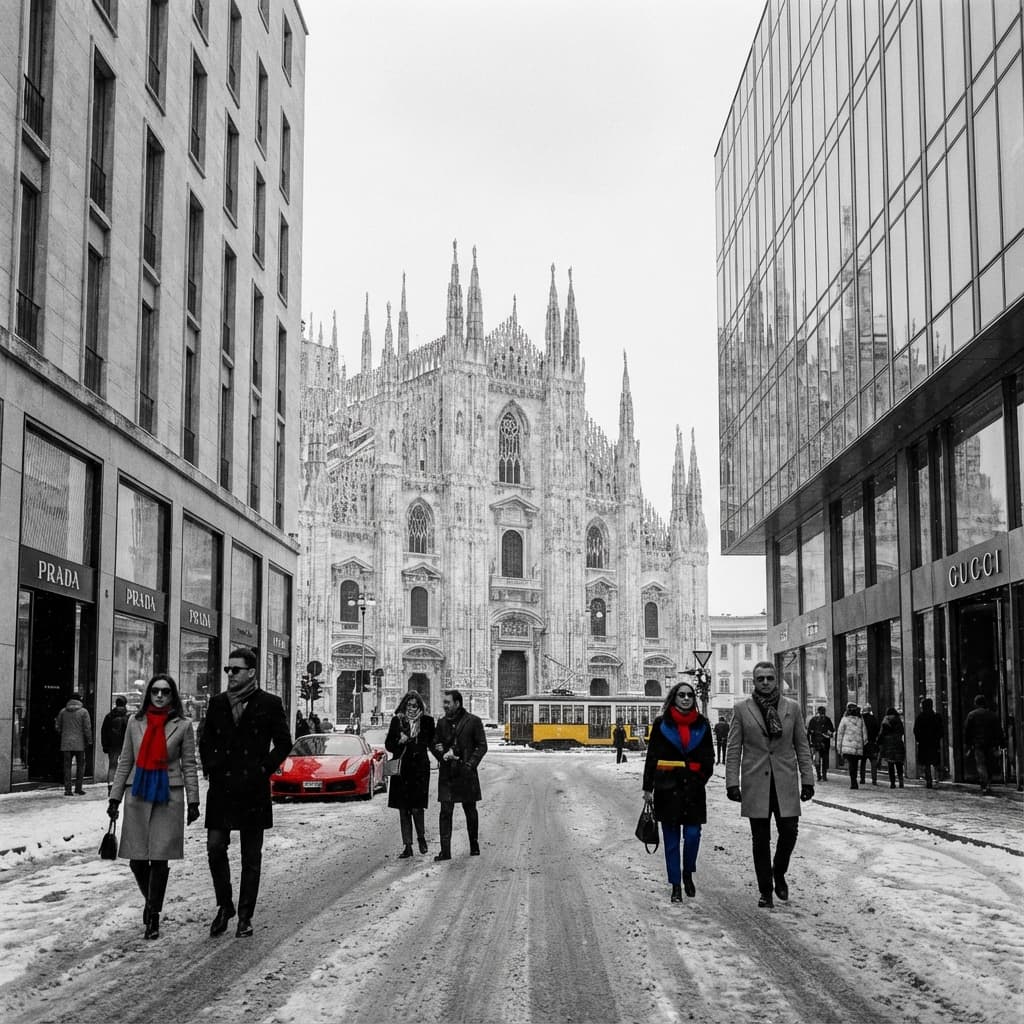 Milan winter