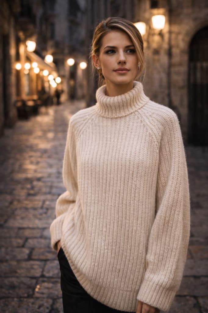 Oversized Knit Sweater