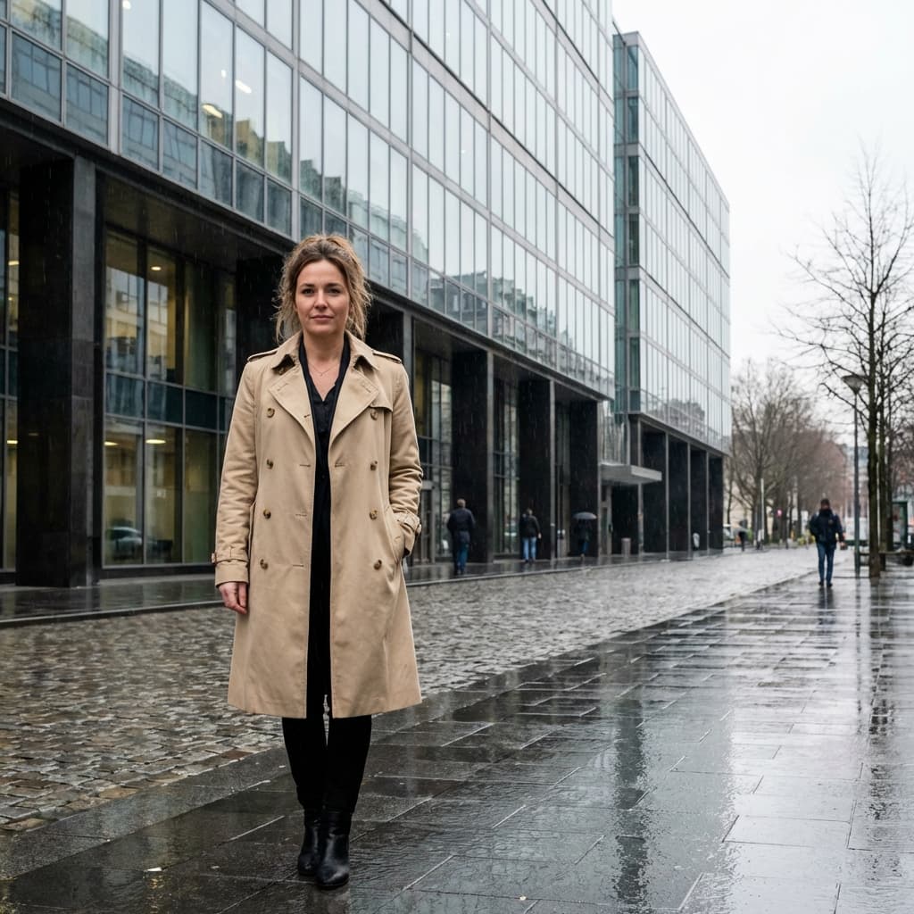 Double Breasted Trench