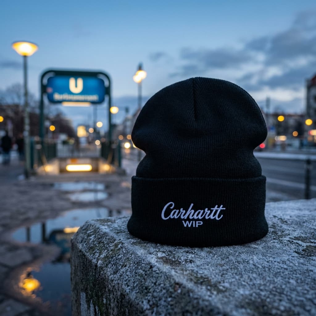 Carhartt WIP Script Beanie Black