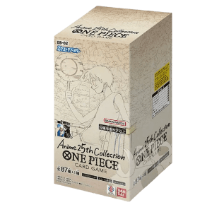 ONE PIECE CARD GAME EB-02 Anime 25th Collection – Booster Display Japanisch