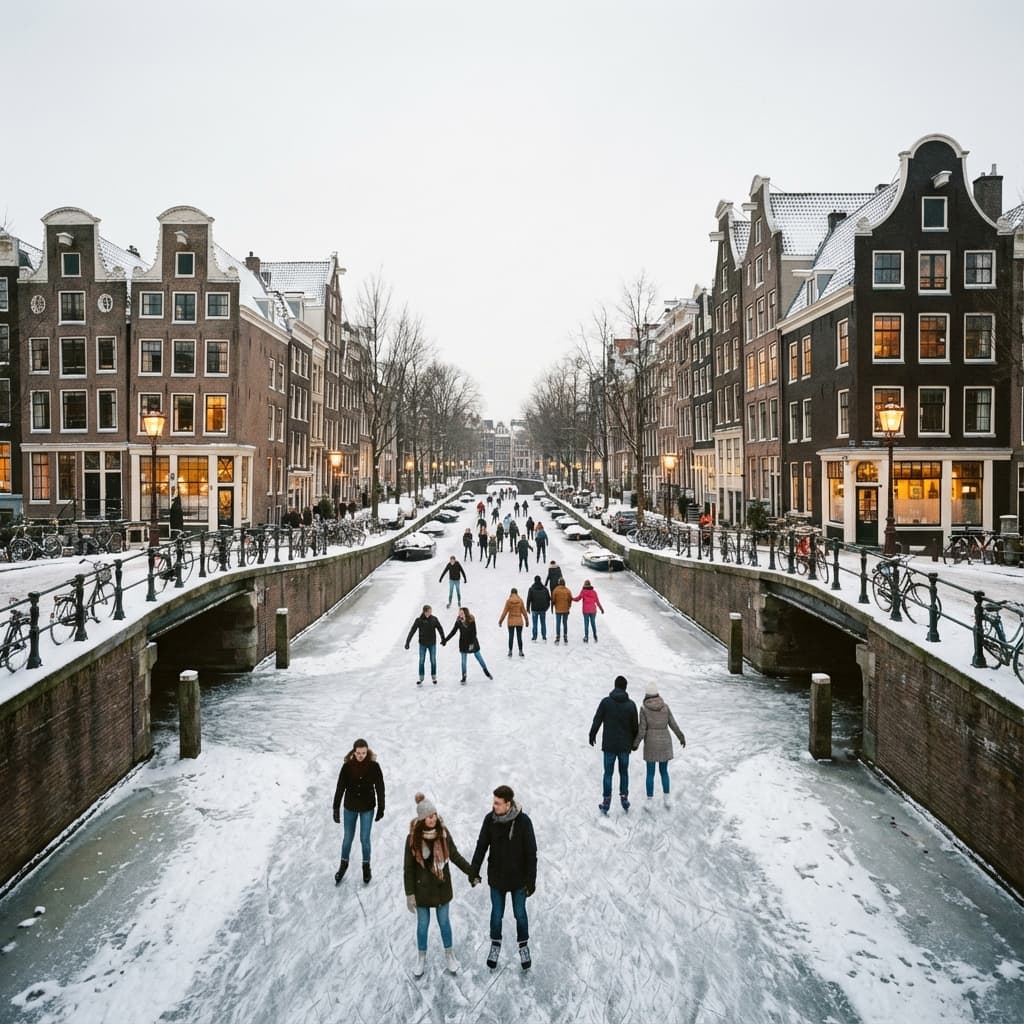 Amsterdam winter