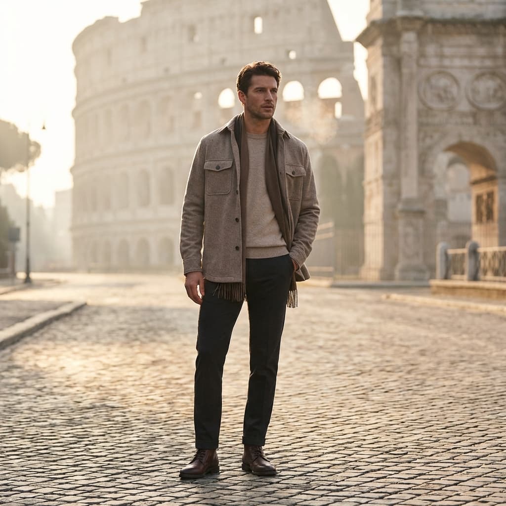 Rome Winter Layers cover