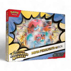 Pokémon Ascended Heroes Mega Feraligatr ex Box ASCENDED-HEROES sealed/OVP Englisch