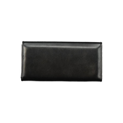 Mario Valentino Black Polyurethane Women Wallet