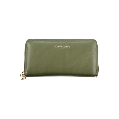 Mario Valentino Verde Polyurethane Women Wallet