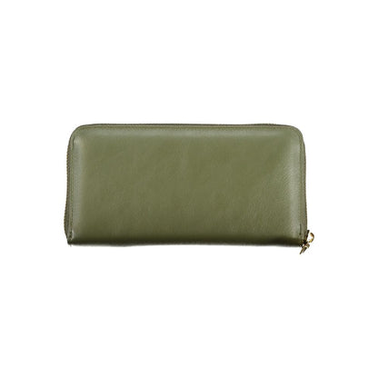 Mario Valentino Verde Polyurethane Women Wallet