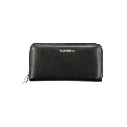 Mario Valentino Black Polyurethane Women Wallet
