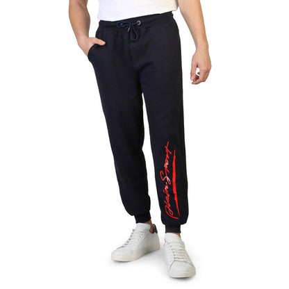 Plein Sport Blue Cotton Joggers (Workout Pants)