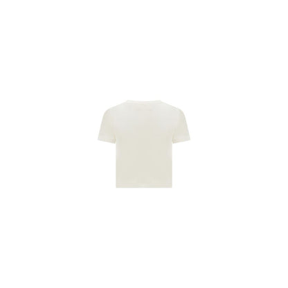 Extreme Cashmere White Cashmere T-Shirt