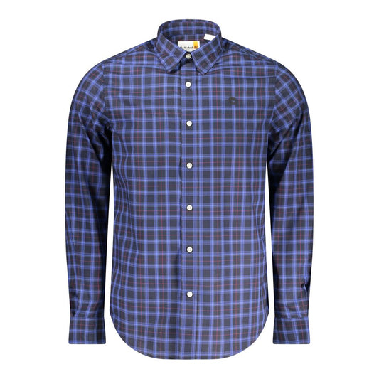 Timberland Blue Cotton Men Shirt