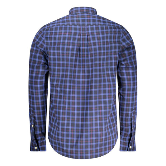 Timberland Blue Cotton Men Shirt
