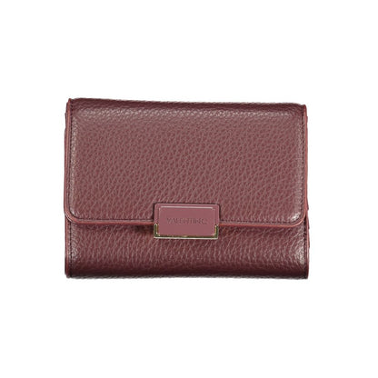 Mario Valentino Rosso Polyurethane Women Wallet