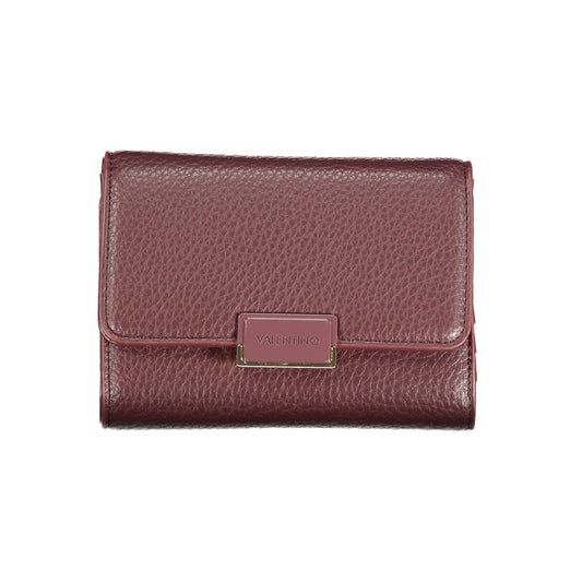 Mario Valentino Rosso Polyurethane Women Wallet