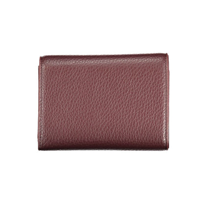 Mario Valentino Rosso Polyurethane Women Wallet
