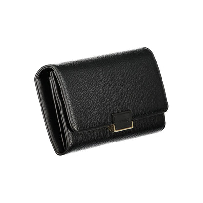 Mario Valentino Nero Polyurethane Women Wallet