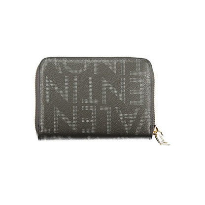 Mario Valentino Black Polyurethane Women Wallet
