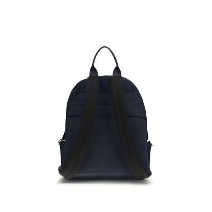 Kiton Blue Fabric Backpack