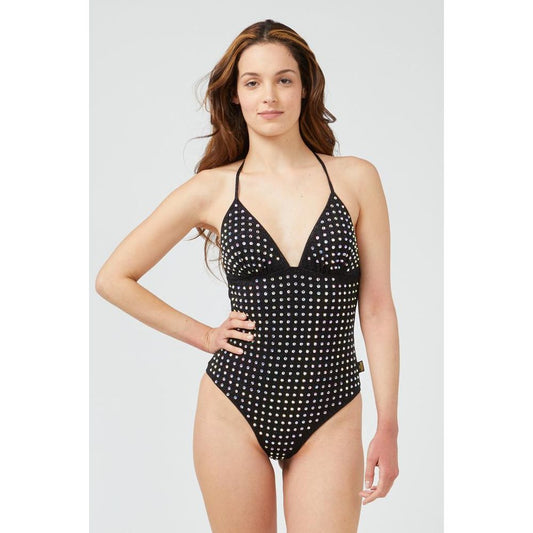 Moschino Black Polyamide One-Piece Swimsuit