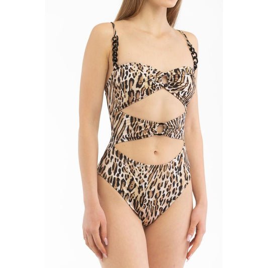 Moschino Multicolor Polyester One-Piece Swimsuit