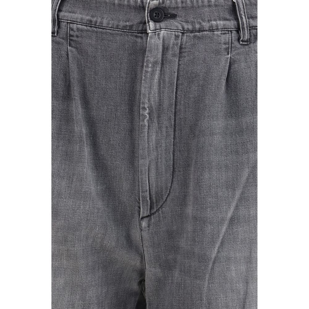 Margiela Gray Cotton Jeans Denim