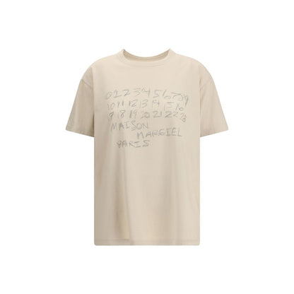 Margiela Beige Cotton T-Shirt